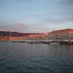 Tramonto su Trieste